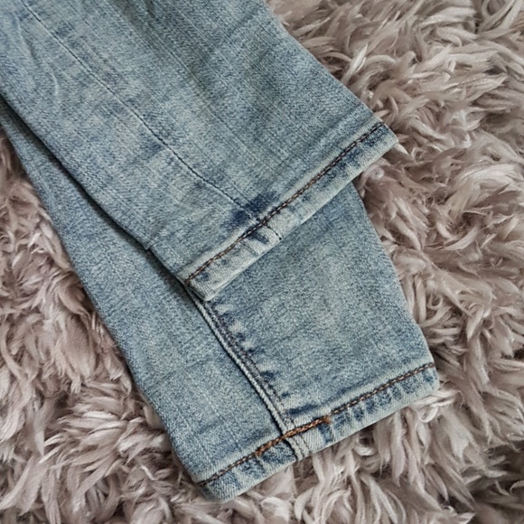 Express performance stretch mid rise jean legging - Picture 2 of 6